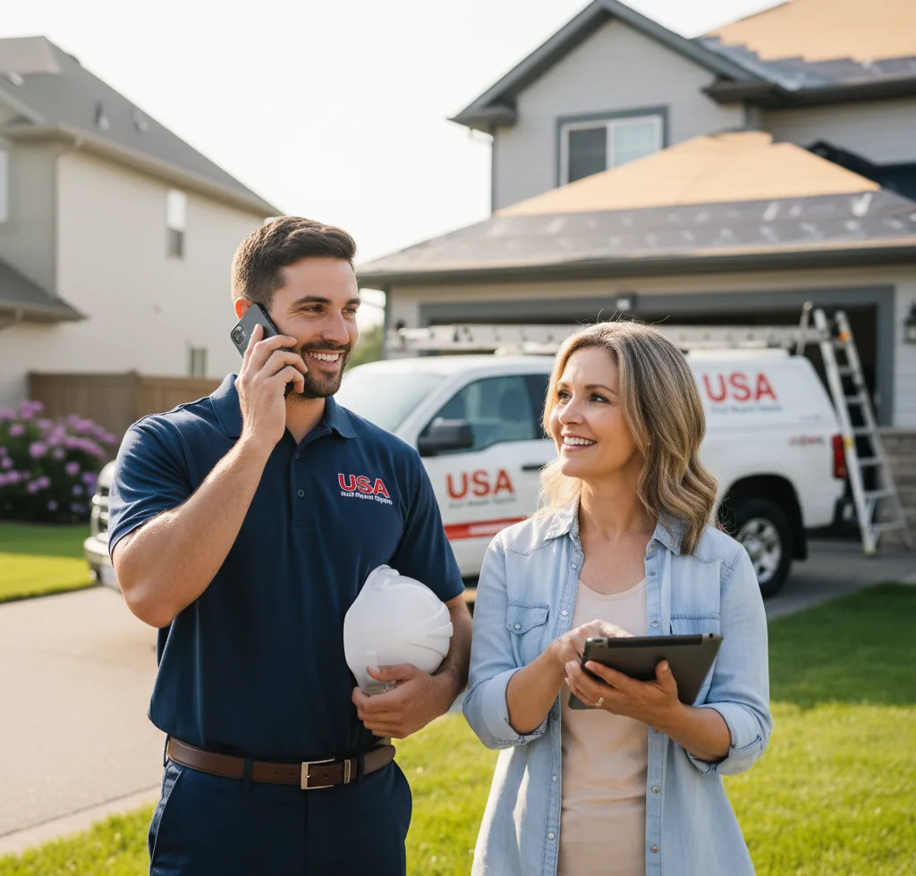 USA Roof Repair Experts customer support in Petal